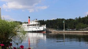 Segwun steamship at Gravenhurst Wharf