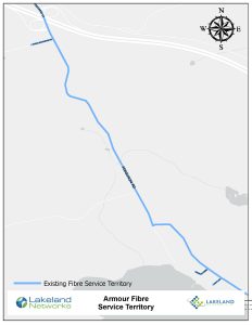 Lakeland Networks Fibre Internet Coverage in Armour