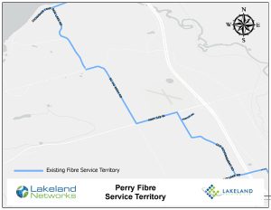 Lakeland Networks Fibre Internet Coverage in Perry