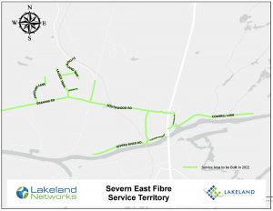 Lakeland Networks Fibre Internet Coverage in Severn East