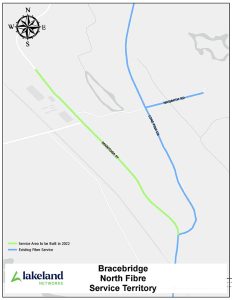 Lakeland Networks Fibre Internet Coverage in Bracebridge North
