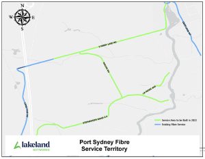Lakeland Networks Fibre Internet Coverage in Port Sydney