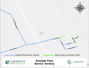 Lakeland Networks Fibre Internet Coverage in Emsdale