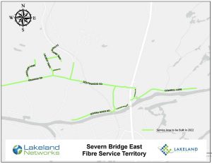 Lakeland Networks Fibre Internet Coverage in Severn Bridge East