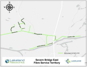 Lakeland Networks Fibre Internet Coverage in Severn Bridge East