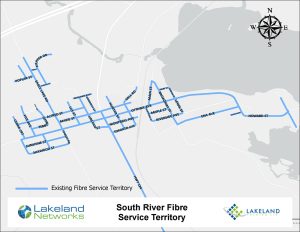 Lakeland Networks Fibre Internet Coverage in South River