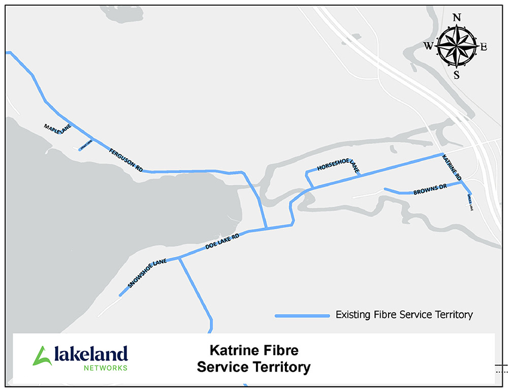 Lakeland Networks Fibre Internet Coverage in Katrine