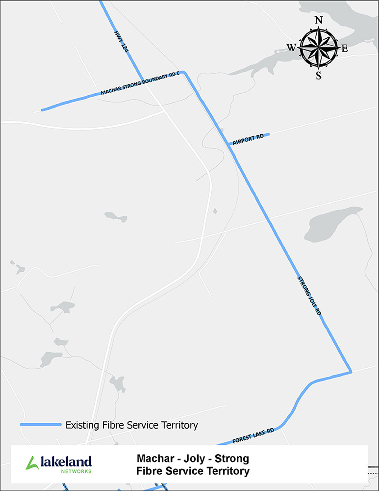 Lakeland Networks Fibre Internet Coverage in Machar Joly Strong