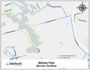 Lakeland Networks Fibre Internet Coverage in Melissa