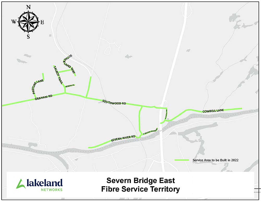 Lakeland Networks Fibre Internet Coverage in Severn Bridge East