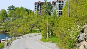 Local Road in Bracebridge